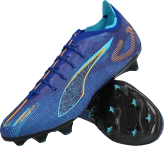 Pánské kopačky lisovky Puma Ultra 5 Carbon Speed FG/AG modré