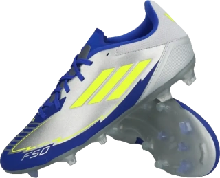 Pánské kopačky lisovky Adidas F50 League Messi FG/MG stříbrné
