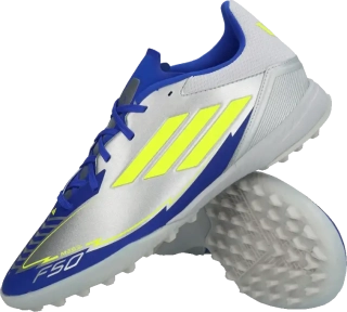 Pánské kopačky turfy Adidas F50 League Messi TF stříbrné