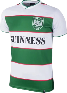 Pánský fotbalový retro dres COPA Cork City FC 1984 bílo-zelený