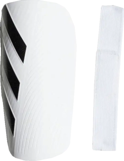 Pánské fotbalové chrániče holení Adidas Tiro Club bílé