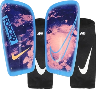 Chrániče holení Nike Mercurial Lite Erling Haaland modré