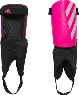 Dětské fotbalové chrániče holení Adidas Tiro Match růžové2