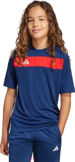 Dětský fotbalový dres Adidas Tiro 25 Essentials modrý