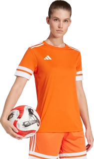 Dámský fotbalový dres Adidas Squadra 25 oranžový