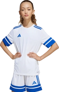 Dětský fotbalový dres Adidas Squadra 25 bílý