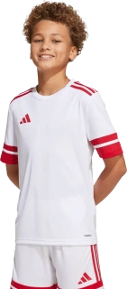 Dětský fotbalový dres Adidas Squadra 25 bílý2