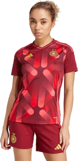 Dámský venkovní fotbalový dres Adidas Německo 25/26 bordo
