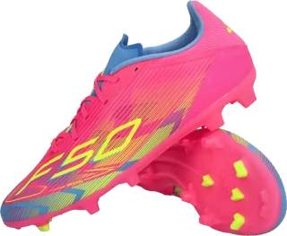 Pánské kopačky lisovky Adidas F50 League FG/MG růžové