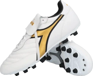 Pánské kopačky lisovky Diadora Brasil Italy LT T MDPU FG bílé