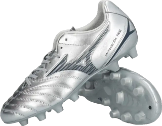 Pánské kopačky lisovky Mizuno Monarcida Neo III Select FG stříbrné