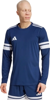 Pánský dres dlouhý rukáv Adidas Squadra 25 modrý