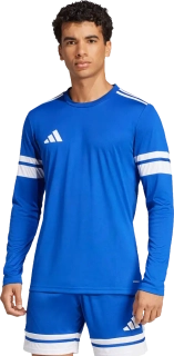 Pánský dres dlouhý rukáv Adidas Squadra 25 modrý2
