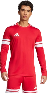 Pánský dres dlouhý rukáv Adidas Squadra 25 červený