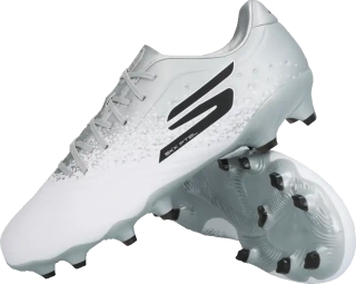 Pánské kopačky lisovky Skechers Razor 1.5 Gold FG stříbrné
