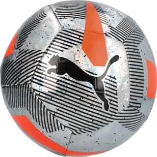 Fotbalový míč Puma Cage velikost 4 stříbrný3