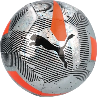 Fotbalový míč Puma Cage velikost 5 stříbrný3