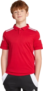 Dětská polokošile Adidas Squadra 25 Polo červená