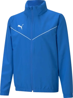 Dětská sportovní bunda Puma teamRISE All Weather modrá