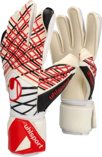 Pánské brankářské rukavice Uhlsport Absolutgrip bílo-červené