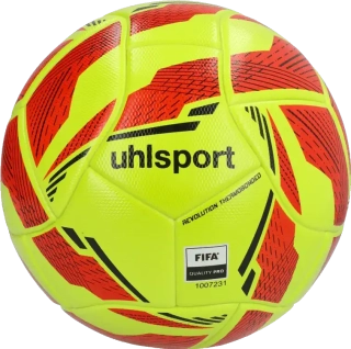 Fotbalový míč Uhlsport Revolution Thermobonded velikost 5 žlutý