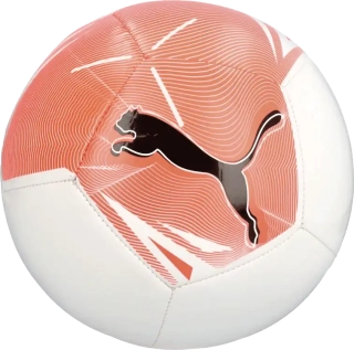 Fotbalový míč Puma Big Cat velikost 5 bílo-růžový