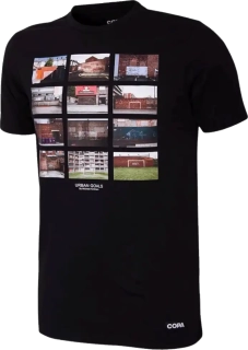 Pánské fotbalové retro tričko COPA Urban Goals x černé