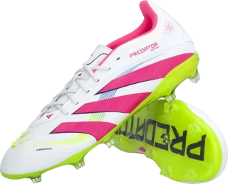 Dětské kopačky lisovky Adidas Predator Elite FG bílé3