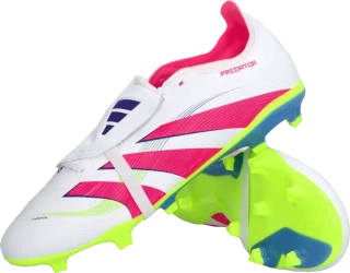 Pánské kopačky lisovky Adidas Predator League FT FG/MG bílo-růžové