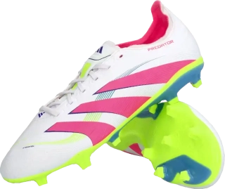 Pánské kopačky lisovky Adidas Predator League FG/MG bílo-růžové