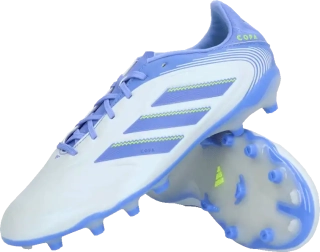 Dětské kopačky lisovky Adidas Copa Pure III League FG/MG stříbrné