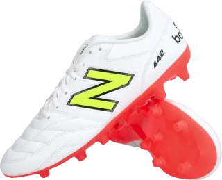 Pánské kopačky lisovky New Balance 442 V2 Academy FG bílé3