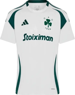 Pánský venkovní dres Adidas Panathinaikos FC 24/25 bílý