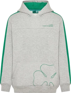 Dětská mikina s kapucí Bodytalk Panathinaikos FC 24/25 šedá