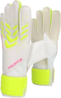 Dětské brankářské rukavice Adidas Predator Training bílé