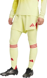 Pánské brankářské legíny Adidas Tiro 25 Pro Goalkeeper žluté