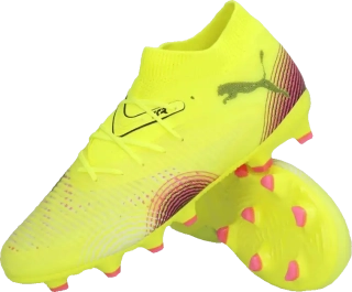 Dětské kopačky lisovky Puma Future 8 Pro FG/AG žluté