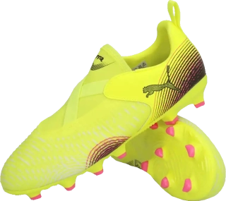 Dětské kopačky lisovky Puma Future 8 Match LL FG/AG žluté