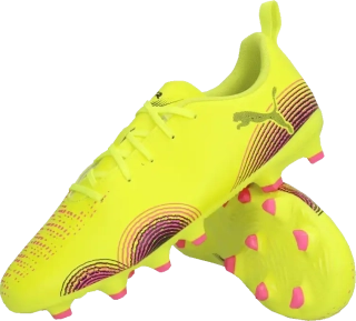 Dětské kopačky lisovky Puma Future 8 Play FG/AG žluté