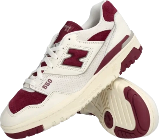 Pánská lifestylová obuv New Balance 550 bílo-červená2