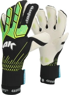 Dětské brankářské rukavice 4keepers Neo Volt NC černé