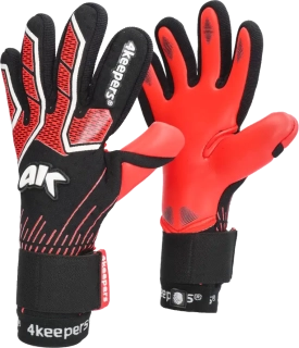 Dětské brankářské rukavice 4keepers Neo Viper NC červené