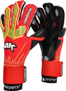 Dětské brankářské rukavice 4keepers Neo Lava RF2G červené