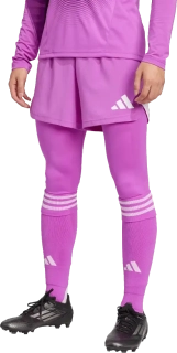 Pánské brankářské legíny Adidas Tiro 25 Pro Goalkeeper fialové