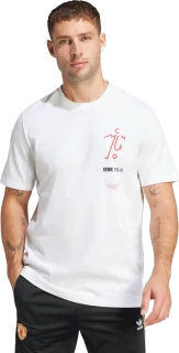Pánské retro tričko Adidas Manchester United 1991 Tee bílé