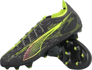 Dámské kopačky lisovky Puma Ultra 5 Carbon FG černo-šedé