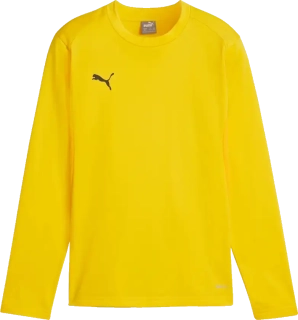 Dětská mikina Puma teamGOAL Training Sweat žlutá