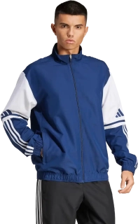 Pánská sportovní bunda Adidas Squadra 25 Presentation tmavě modrá