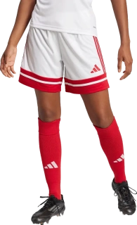 Dámské fotbalové šortky Adidas Squadra 25 bílé