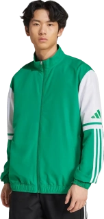 Pánská sportovní bunda Adidas Squadra 25 Presentation zelená